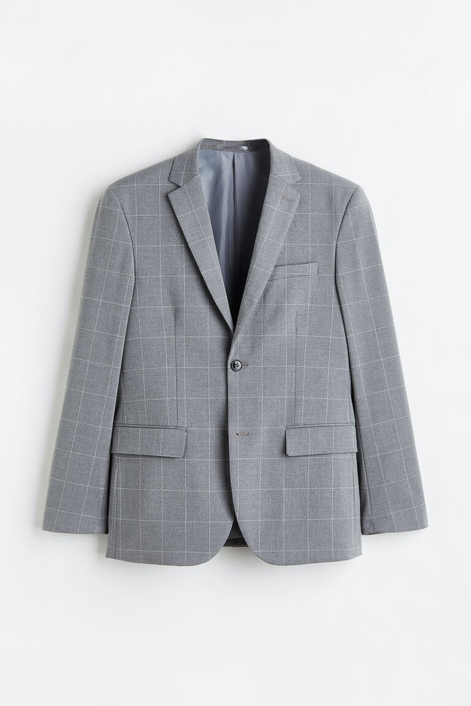 Grey Slim Fit Suits